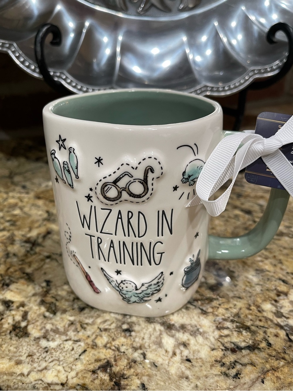 Rae Dunn Harry Potter 3d WIZARD IN TRAINING 19.5 oz mug - Brand New!